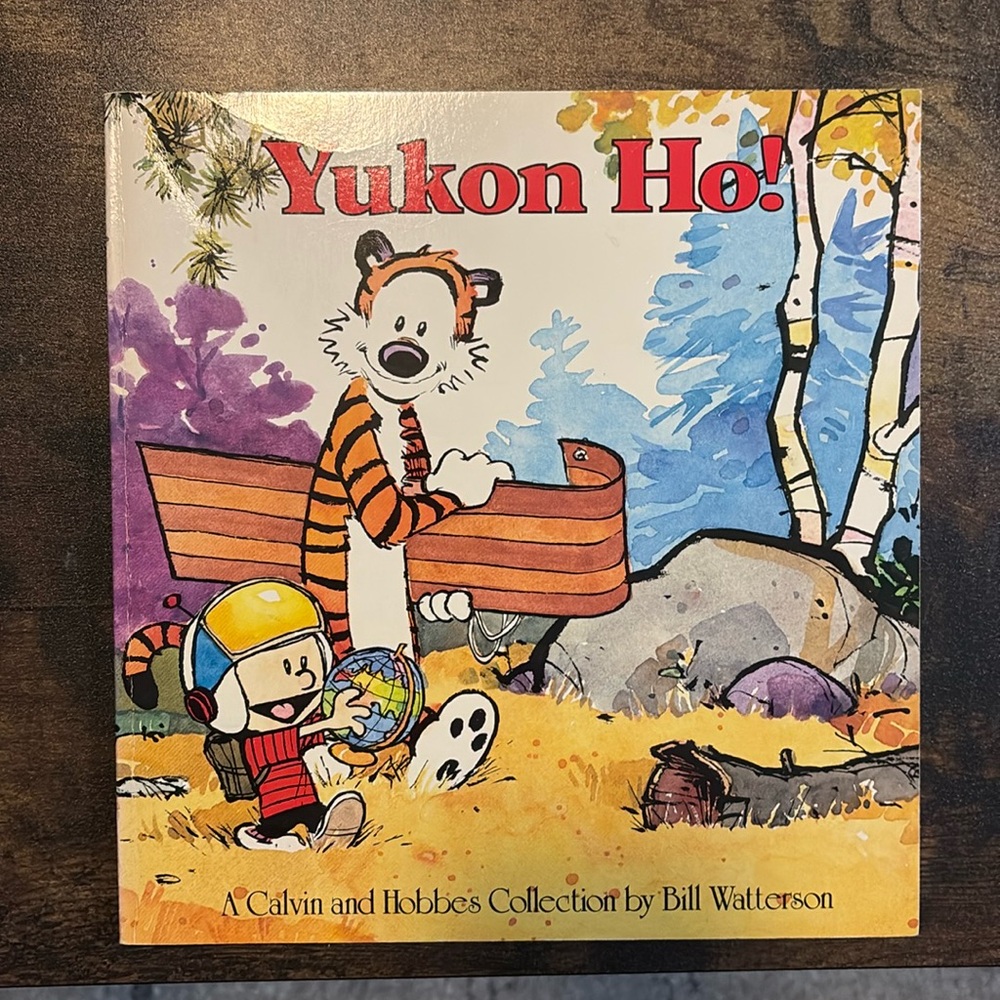 Calvin and Hobbes Yukon Ho! comic book